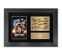 'Generic' BF Harry Potter Autograph Signed A4 Printed Autograph Photo Reproduction Print Picture Display in BLACK FRAME No17