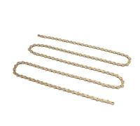 Generic Bike Chain, Abrasion Resistant Mountain Bike Chain Double X Bridge Half Hollow for Riding (#2)