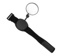 Generic Bike Wristband Rear View Mirror for Bicycle with Simple Installation and Firm Fixing, Made of Abs Acrylic and Nylon, Suitable for Mountain Bike Riding Safety