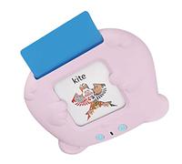 Generic Bilingual Interactive Learning Flash Card Toys 224 Cards with Chinese English Talking Function for Toddler Kids (Pink)