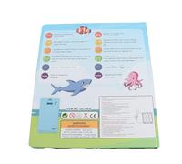Generic Bilingual Sound Book Interactive Educational Toy for Home Learning French English Language Skills 29.3 X 25.2 X 2cm
