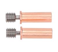 Generic Bimetallic Heatbreak, Bimetallic Heat Break, Metal Break 2PCS M6x26mm for Kobra 2, Kobra 2 Pro 3D Printers