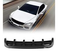 Generic Black Fin Diffuser Stylish Aerodynamic Spoiler for Cars Universal Fit 1 Piece (Carbon Fiber Style)