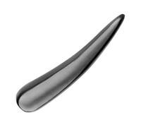 Generic Black Horn Massage Rod Natural Material for Neck and Leg Muscle Relaxation Portable Scraping Tool