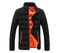 Generic Black Men's Winter Coat, Size 3XL, Waterproof, Quilted, Sequin, Outdoor Design, Women Buying for Men or Boys