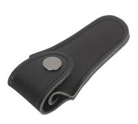 Generic Black PU Trombone Mouthpiece Pouch Lightweight Multipurpose French Horn Storage Bag for Trumpet and Saxophone