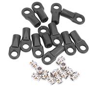 Generic Black Pull Rod End Kit Lightweight and Compact for RC Remote Control Car, 12PCS 5347 Pull Rod End Kit for RC Accessory