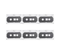 Generic Blank Audio Cassette Tapes 30 Minutes Total Recordable Design 6 Pcs with Audio Recording Quality Plastic Material Hard Case Suitable for Birthday Party