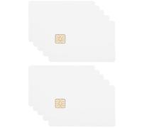 Generic Blank Pvc Material High-speed Interface 20pcs White Smart Cards with Chip 16k Memory for Access Control Systems and Automotive Applications