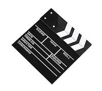 Generic Blapper Board Film, 20 X 20 Cm Multifunctional Movie Tankboard for Decoration Director