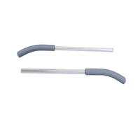 Generic BlendBOSS Straw Replacement Set, Durable Glass and Silicone Straws, Sipping or Direct Drinking for BlendBOSS Travel Cup, 2 Pcs with Cleaning Brush (Gray Straw)