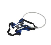 Generic Blind Dog Adjustable Reflective Bumper Collar for Safety with Leash Attachment for Nighttime Walks for Polyester Material (M)