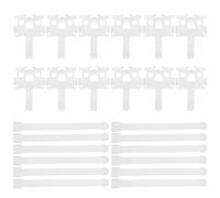 Generic Blind Repair Clips Carrier Kit for Curtains and Venetian Blinds, 12 Sets White Plastic Replacement Parts with Easy Installation and Wide Application