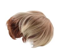 Generic Blonde Wig Men, Short Blonde Wig Mens with Cap Short Layered Adjustable Size for Daily Use, Halloween Cosplay, Theme Parties, Concerts