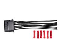 Generic Blower Motor Resistor Kit, Motor Harness Automotive Blower Resistor with Connector 8200729298 ABS Replacement Car Wiring Loom for SCENIC/GRAND SCENIC/MEGANE