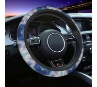 Generic Blue Print Steering Wheel Cover Non-Slip Car Steering Wheel Protection Covers Women Men Car Accessories For Suvs Trucks Sedans Cars
