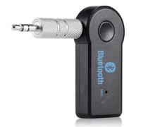 Generic Bluetooth 5.3 Car Adapter, 3.5mm AUX Bluetooth Receiver for Hands-Free Calls & Music Streaming, Black, Battery Powered