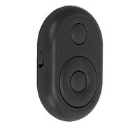 Generic Bluetooth Camera Shutter Remote Control Selfie Clicker for Smartphone Photography - Ideal for Social Media Enthusiasts - Made of Sturdy ABS Material (Black)