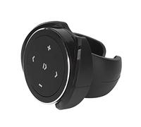 Generic Bluetooth Remote Control Kit Easy Pairing for Steering Wheel Mobile Phone Bluetooth Remote for IOS Black ABS for Car