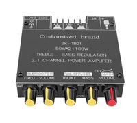 Generic Bluetooth Sound Amplifier Board Digital 2.1 Channel Subwoofer Power Amp with Bass and Treble Control for Home Enthusiasts