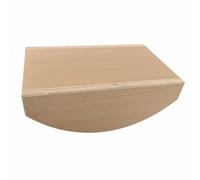 Generic Board Wooden Rocker Board Core Stability Board Exercise With Ergonomic Curved Base For Controlled Motion suitable for home workout professional studio therapy office breaks, Wood
