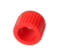 Generic Body Cover Silicone Handle Wrap Pen Sleeve Cover Accessory Nonslip Protection Suitable for Artists Long Work, red