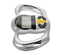 Generic Body Fat Loss Device with Multifunctional Analysis and BMI Calculator Silver ABS Handheld Tool for Health Monitoring by Health-Conscious Individuals