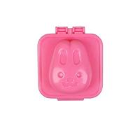 Generic Boiled Egg Mould, 3D Cartoon Egg Shaper Mold with Rabbit Bear Fish Car Star Heart Shape, Sushi Rice Roll Mold DIY Rice Ball Bento Mould, Random Color