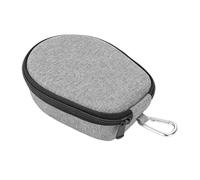 Generic Bone Conduction Headphones Case Shockproof with Mesh Pocket Organizer for Gym Travelers Nylon EVA Storage Case Fit for OpenRun Pro 2 1 Mini Gray 1 Pack