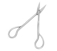 Generic Bonsai Scissors Stainless Steel Precise Pruning Shear for Trimming Plants 185mm Ideal for Gardening