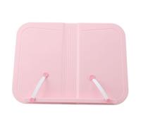 Generic Book Stand for Reading, Textbook Stand Pink Adjustable for Cookbook (Basic Version)