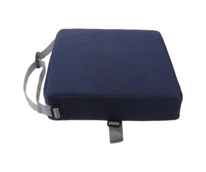Generic Booster Seat Cushion for Dining Chair with Honeycomb Structure, Anti-Scratch Pp Cotton Material, Non-Slip Bottom, Adjustable Buckle Straps, Height Boost for Visibility, for Home