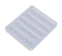 Generic Bow Nail Mold 3D Embossed Details Flexible Tear Efficient Nail Art for Gel Polish Resin Artists (Bow Mold)