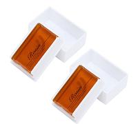 Generic Bow Rosin Universal Accessory for Powerful Sound Control 2Pcs Low Dust for Viola Cello Violin 6 X 4cm