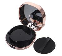 Generic Box Empty Box Bb Cream Round Box Liquid Foundation Sub-Package Box Powder Puffs Body Powder Travel Size Containers Powder Puff Case Plastic Rose Gold