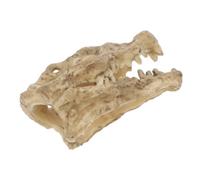 Generic Box Reptile Tank Breeding Box Sea Turtle Aquarium Decor Rocks Drift Wood for Fishtank Leopard Gecko Tank Reptile Humidifier Lizard Cage Resin Beige