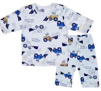 Generic Boys Pyjamas Builder Nightwear 100% Cotton Organic Toddler Clothes Kids Sleepwear Long Sleeve Pjs Sets 2 Piece Outfit Gift 3-4 Years