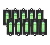 Generic Bracket Level 10PCS Eco-Friendly Horizontal Mini Plastic Accessory for Outdoor Mountaineering Camping Camera Tripod Adjustment Black 2.36x0.47x0.98inch