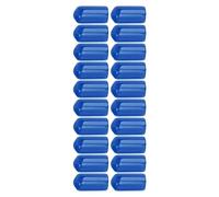 Generic Brake Bleed Nipple Caps Durable PVC Dust Cap 20 Pcs Pack for Most Vehicles Braking Systems (Blue)