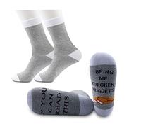 Generic Brands PYOUL1 Pair You Can Read This Bring Me Chicken Nuggets Socks Funny Gift for Chicken Nugget lovers (Chicken Nuggets)