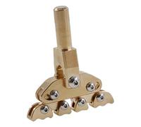 Generic Brass Guitar Fret Press, Fits 6-25 Inch Neck, for Acoustic Guitars/Bass, Luthier Repair Tool
