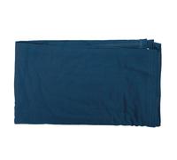 Generic Breastfeeding Cover Soft Cotton Adjustable Wrap Scarf for On-the-Go Moms 73x170cm (Peacock Blue)