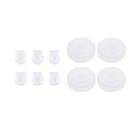 Generic Breastpump Replacement Parts 6Pcs Duckbill Valves 4Pcs Silicone Diaphragm for M5, Prevent Backflow Washable