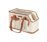 Generic Breathable Cat Carrier Backpack Lightweight Pet Travel Bag with Shoulder Strap & Mesh Windows for Small Dogs & Cats Carrier in Cute Design Suitable for Car Travel Bus Subway Picnic Hiking (B)