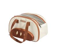 Generic Breathable Cat Carrier Backpack Lightweight Pet Travel Bag with Shoulder Strap & Mesh Windows for Small Dogs & Cats Carrier in Cute Design Suitable for Car Travel Bus Subway Picnic Hiking (A)