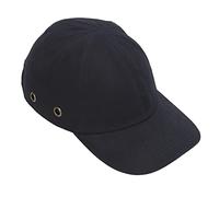 Generic Breathable Cotton Baseball Cap with Shock-Proof Shell, Head Protection Hard Hat for Welders Assembly Maintenance, Adjustable Size