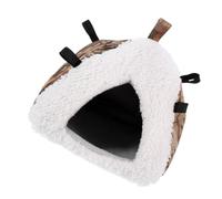 Generic Breathable Hanging Nest for Pets Semi Closed Hideout for Hamsters Guinea Pigs and Hedgehogs Warm and Comfortable House for Winter Use