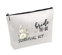 Generic Bride to Be Survival Kit Cosmetic Bag Bridal Party Gifts Bridal Shower Gift (Bride to Be Survival Kit)