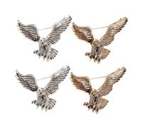 Generic Brooch Pin Eagle Brooch Vintage Eagle Brooch Animals Clothes Brooch Bonnets for Women Novelty Pin Aesthetic Animals Clothes Brooch Lapel Pin Pin Vintage Accessories Retro Hat Eagle