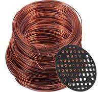 Generic Brown Copper Bonsai Training Wire Climbing Vine Support for Plant Shaping with Easy to Store Features and Bonsai Tree Sculpting for Gardening